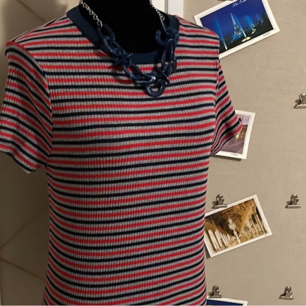 🛍️B2G1 FREE🛍️Set: NWT necklace & NWOT ribbed top